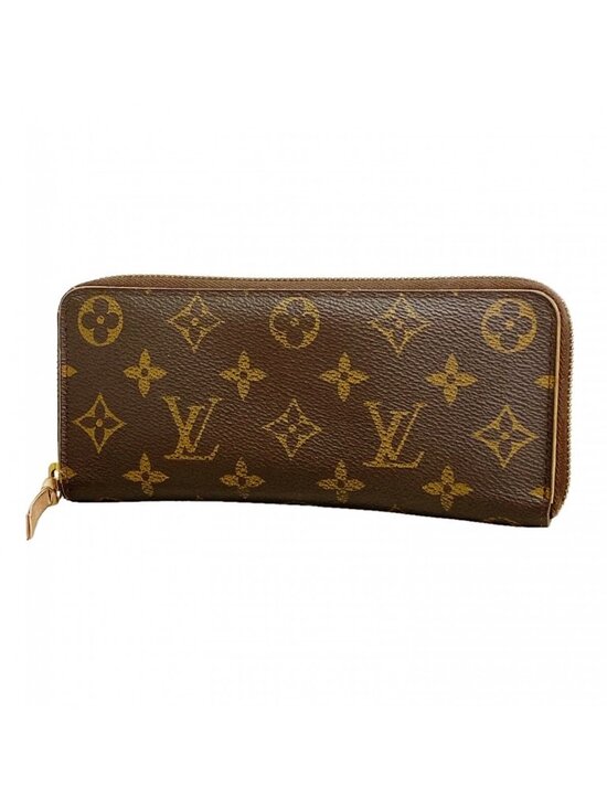 Louis Vuitton Handbags - Louis Vuitton Wallet Monogram Portefeuille Clemence Brown Rose Velours